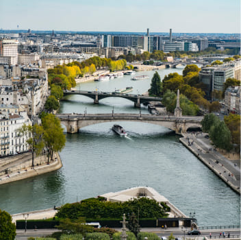 route of the seine river cruise